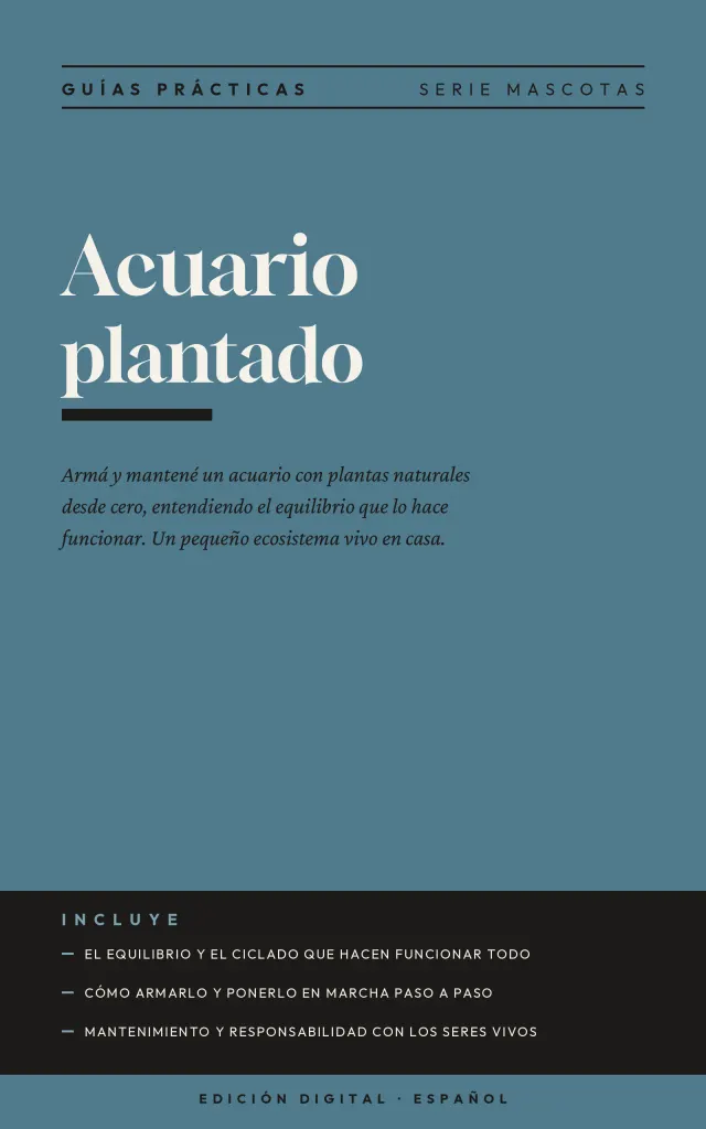 Portada de Acuario plantado