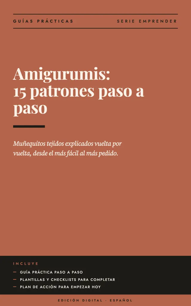 Portada de Amigurumis: 15 patrones paso a paso