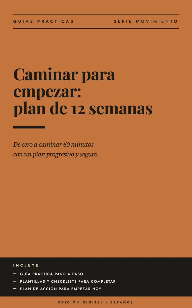Portada de Caminar para empezar: plan de 12 semanas
