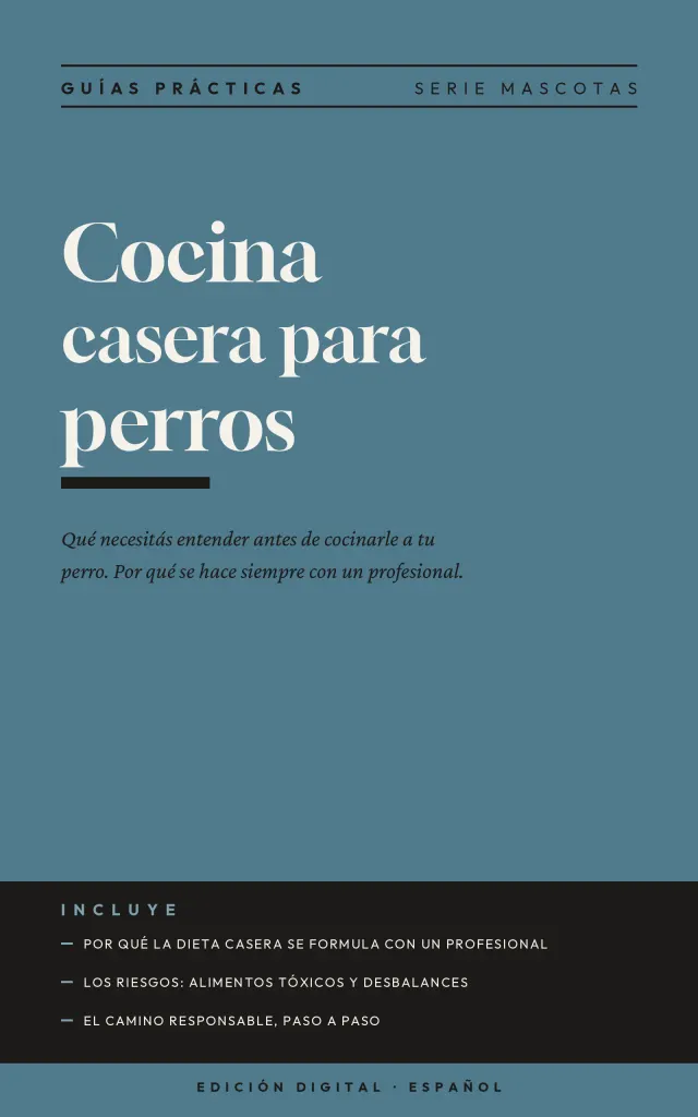 Portada de Cocina casera para perros