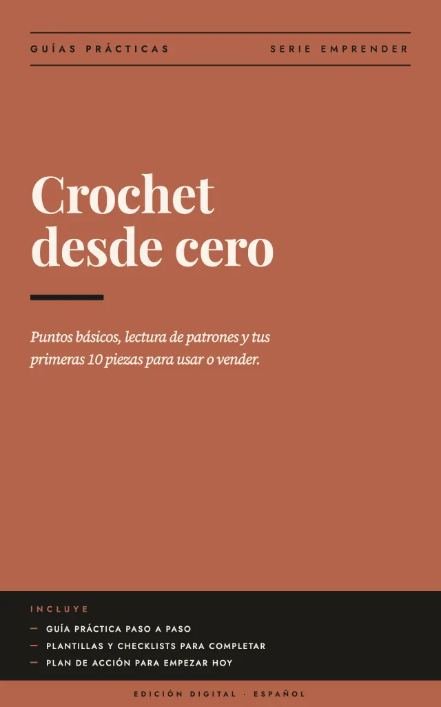 Portada de Crochet desde cero