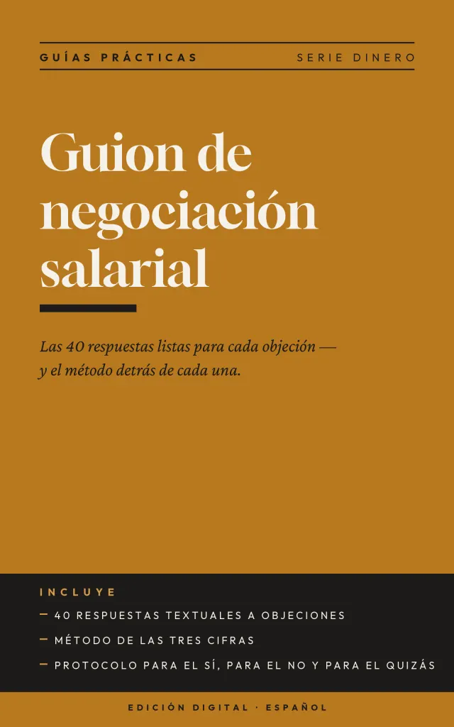 Portada de Guion de negociación salarial