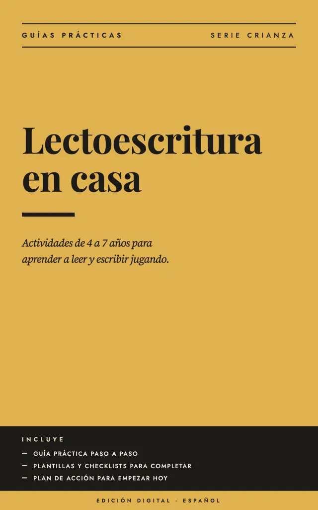 Portada de Lectoescritura en casa