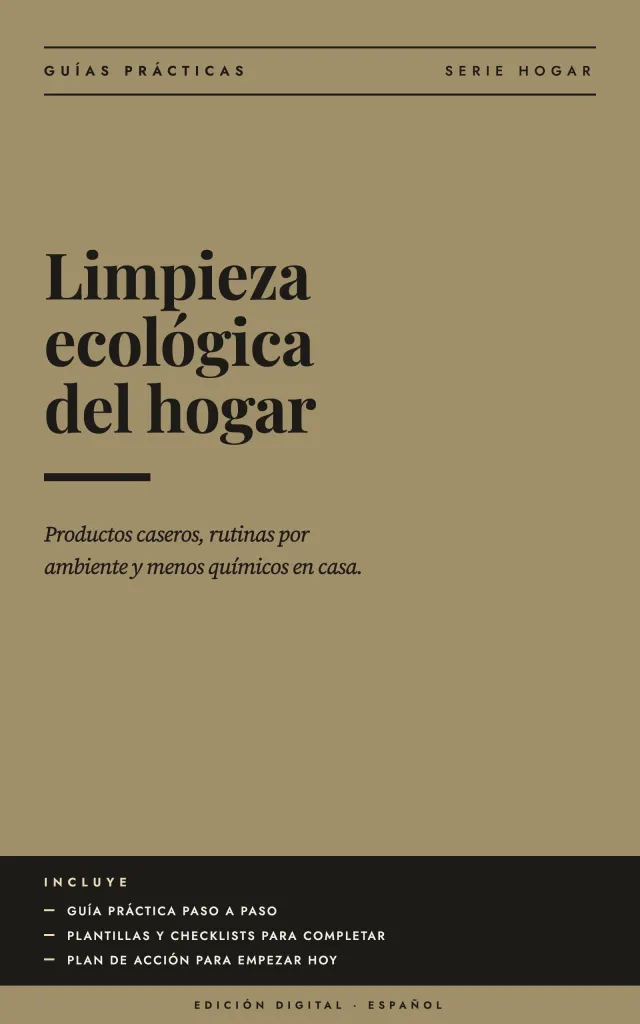 Portada de Limpieza ecológica del hogar