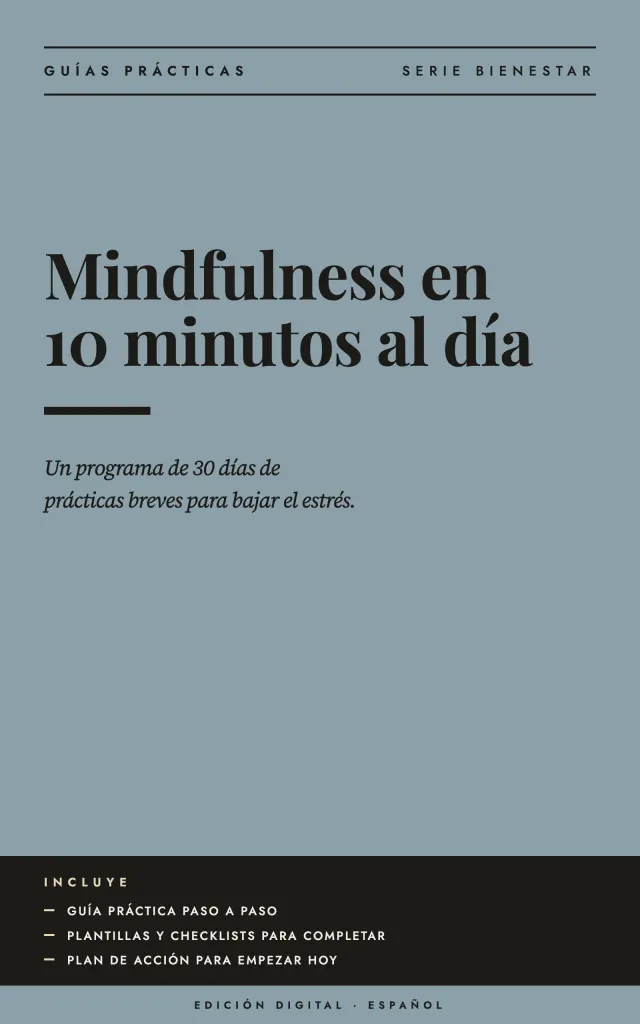 Portada de Mindfulness en 10 minutos al día