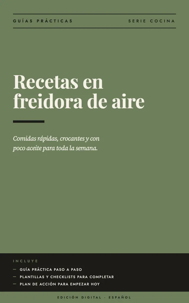 Portada de Recetas en freidora de aire