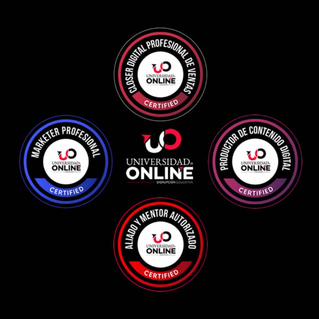 Certificaciones Internacionales Closer, Marketer y CoProductor Digital