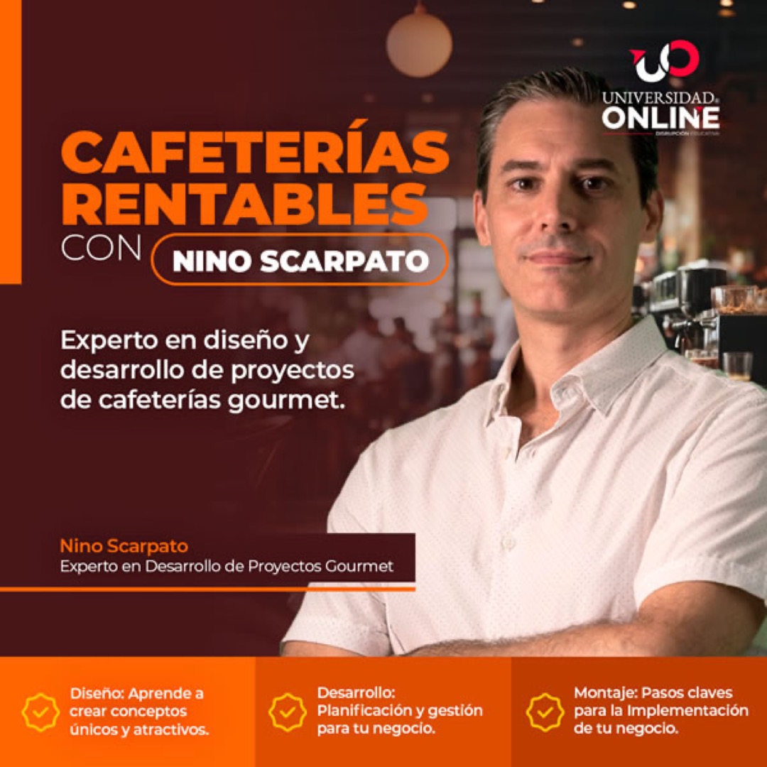 Tu Cafetería Rentable con Nino Scarpato