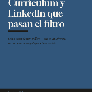 Currículum y LinkedIn optimizados para filtros ATS