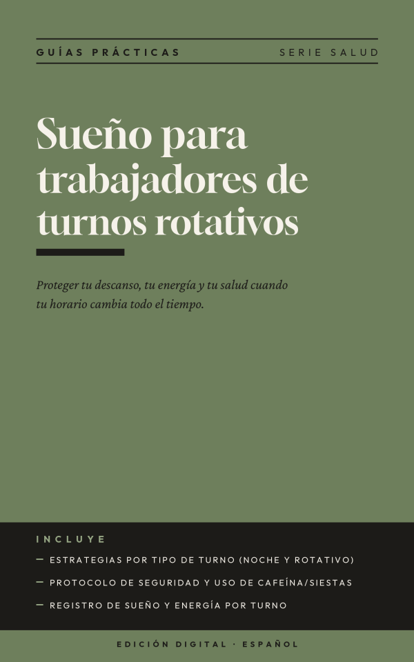 Higiene del sueño para trabajadores de turnos rotativos