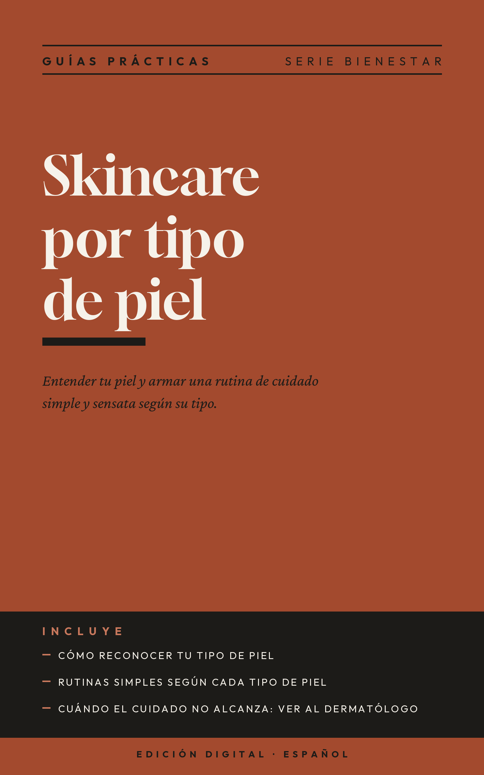 Skincare por tipo de piel