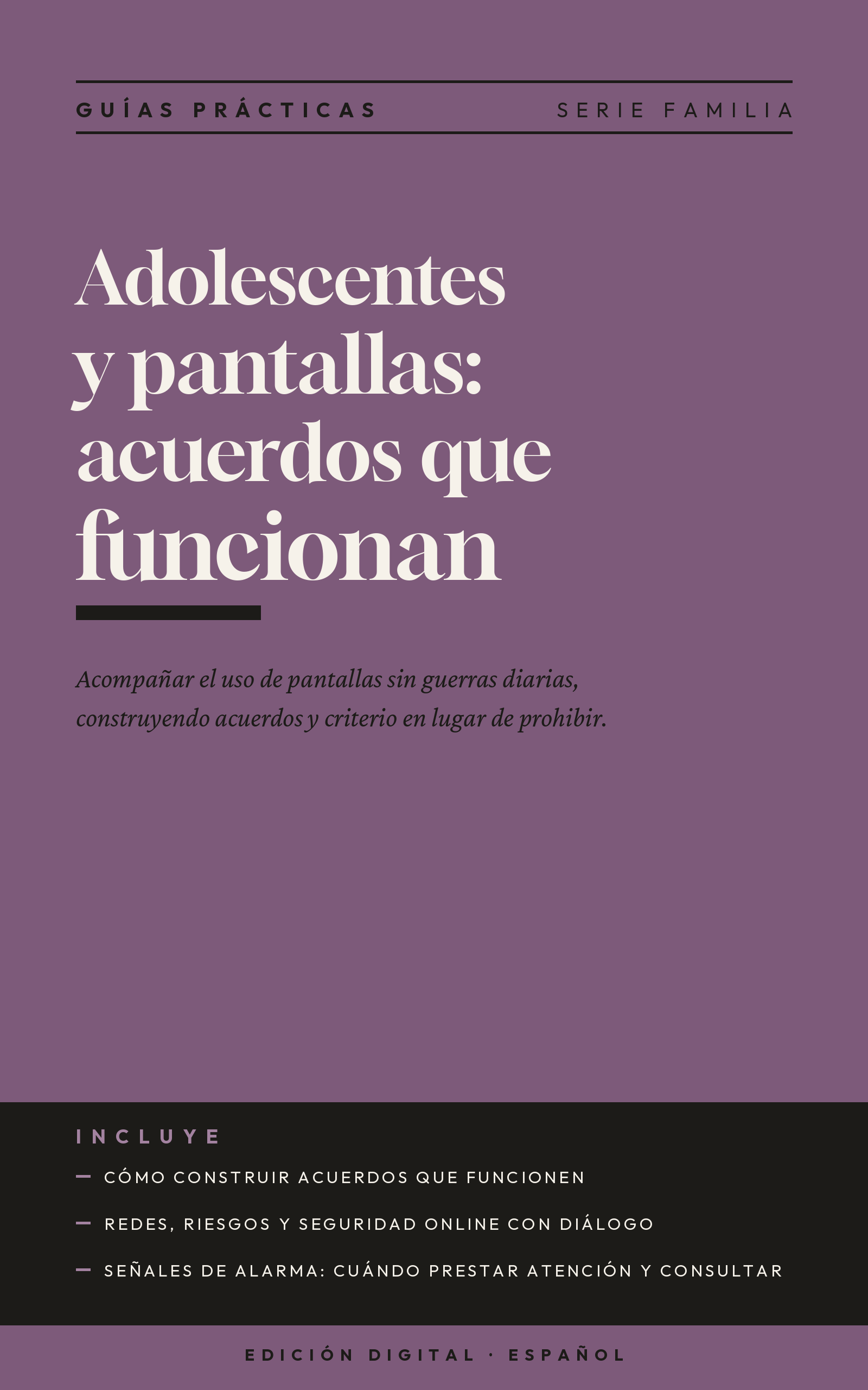 Adolescentes y pantallas: acuerdos que funcionan